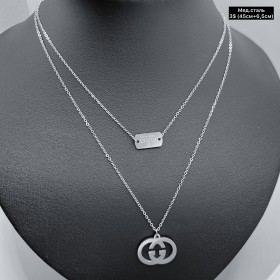 Цепочки мед.сталь 0356 ( 45+6,5 см.) 